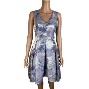 open lace back dress Slate Pleated Maxi Dress with Side Slits